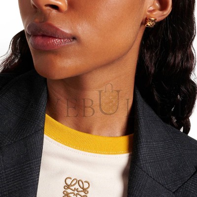 LOEWE BOMBÉ ANAGRAM EARRINGS 